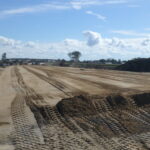 24.09.2025 581+500 wykonywanie górnej warstwy nasypu