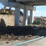 24.09.2025 582+500 WD-53 przygotownie do wykonania ściany oporowej str. północna