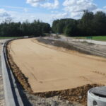 24.09.2025 589+310 DP 2050W roboty ziemne pod chodnik i ścieżkę rowerową