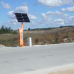 24.09.2025 589+900 zamontowana kolumna alarmowa