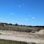 25.09.2025 Prace ziemne przy drodze serwisowej 1+900