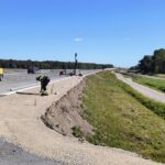 25.09.2025 Prace związane z montażem barier 579+200