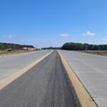 08 października km 598+200’ nawierzchnia betonową C35_45 powierzchniowe utrwalenie