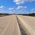 08 października km 610+700 wykonano podbudowę z kruszywa C90_3