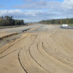 13.10.2024 581+200 przygtowanie do układania nawierzchni betonowej