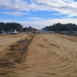 15 października km 599+700’ budowa nasypu budowa ustroju nośnego PZM-13L(L, P)