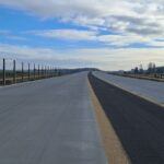 15 października km 601+500’ nawierzchnia betonowa C35_45 powierzchniowe utrwalenie pasa rozdziału