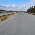 15 października km 602+900 wykonano nawierzchnię betonową C35_45