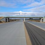 15 października km 605+300 nawierzchnia betonowa C35_45 i WD_71 powierzchniowe utrwalenie pasa rozdziału