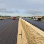 15 października km 610+700 wykonano podbudowę z kruszywa C90_3 i podbudowę AC22P jezdnia lewa