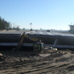 21.10.2025 580+300 PZDd-51 płyty pomostu gotowe do dalszych robót