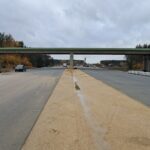 29 października km 606+900 nawierzchnia betonowa C35_45 i WD_73C i kruszywo w pasie rozdziału