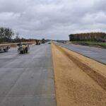 29 października km 608+950’ nawierzchnia betonową C35_45 nad PP_69 kruszywo w pasie rozdziału