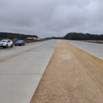 30 września km 598+200’ nawierzchnia betonową C35_45 kruszywo w pasie rozdziału