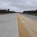 30 września km 599+700 nawierzchnia betonowa C35_45 kruszywo w pasie rozdziału
