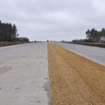 30 września km 606+150 nawierzchnia betonowa C35_45 kruszywo w pasie rozdziału