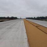 30 września km 608+300’ PZM_14A nawierzchnia betonowa C35_45 kruszywo w pasie rozdziału