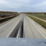 30.10.2025 Widok na trasę główną km.  564+900 kierunek zachodni