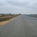 03 listopada km 603+600’ nawierzchnia betonowa C35_45 powierzchniowe utrwalenie pasa rozdziału montaż barier linowych