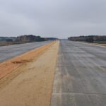 03 listopada km 608+950 nawierzchnia betonowa C35_45 kruszywo w pasie rozdziału