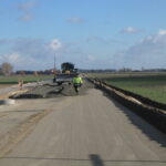 04.11.2025 585+000 DP 3641W (0+300) układanie podbudowy