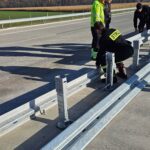 05.11.2025 Demontaż barier rozbieralnych km. 579+400