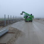 10.11.2025 583+950 WD-53A montaż podwalin ekranów akustycznych