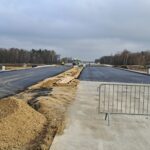 12 listopada km 599+700’ budowa nasypu budowa ustroju nośnego PZM-13L(L, P)