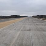 12 listopada km 608+950 nawierzchnia betonowa C35_45 kruszywo w pasie rozdziału