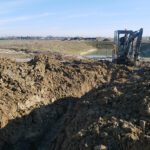 13.11.2025 wkop pod kabel zasilający przepompownię, km 576+470