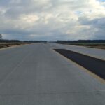 18 listopada km 604+400’ nawierzchnia betonowa C35_45 powierzchniowe utrwalenie pasa rozdziału