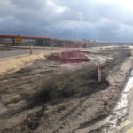 18.11.2025 596+700 objazd dla DK 19