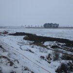 25.11.2025 588+700 układanie światłowodu przy obiekcie PZDs-56A