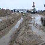 25.11.2025 596+700 wykop pod przepust dla L-05