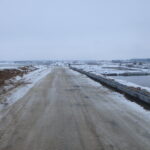 25.11.2025 597+200 roboty drogowe na DK 19 w kierunku Łukowiska