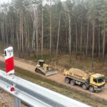 02.12.2025 Roboty na drodze serwisowej km 567+200