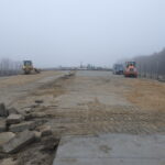 08.12.2025 580+320 wykonywanie podbudowy zasadniczej