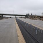 10 grudnia km 602+900’ nawierzchnia betonowa C35_45 i WD_69A powierzchniowe utrwalenie pasa rozdziału montaż barier li