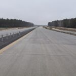 10 grudnia km 608+300 nawierzchnia betonowa C35_45 powierzchniowe utrwalenie pasa rozdziału montaż barier linowych i s