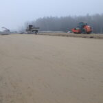 16.12.2025 580+280 podbudowa z kruszywa gotowa do układania podbudowy bitumicznej