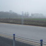 16.12.2025 594+150 montaż konstrukcji wsporczej pod znak pionowy