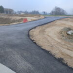 16.12.2025 594+800 podbudowa bitumiczna wjazdu awaryjnego