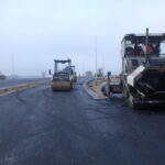 16.12.2025 596+900 uładanie w-wy ścieralnej na Ł-5