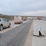 17 grudnia km 602+900’ nawierzchnia betonowa C35_45 i WD_69A powierzchniowe utrwalenie pasa rozdziału montaż barier li