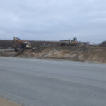 22.12.2025 596+600 kształtowanie skarp i porządkowanie terenu