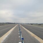 29 grudnia km 610+050’ warstwa ścieralna SMA11 budowa poboczy i pasa rozdziału