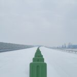 07 stycznia km 601+500’ nawierzchnia betonowa C35_45 powierzchniowe utrwalenie pasa rozdziału montaż barier linowych i