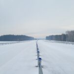 07 stycznia km 608+300 nawierzchnia betonowa C35_45 powierzchniowe utrwalenie pasa rozdziału montaż barier linowych i s