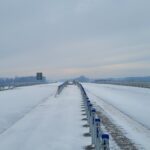 07 stycznia km 610+050 uciąglenie nawierzchni na WA_74