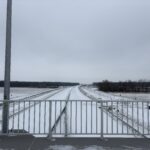 08.01.2026 Widok na trase główna w km 579+140 - kierunek wschodni